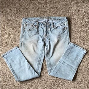 Rue21 white washed jeans